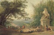 ROBERT, Hubert Terrace Ruins in a Park china oil painting artist